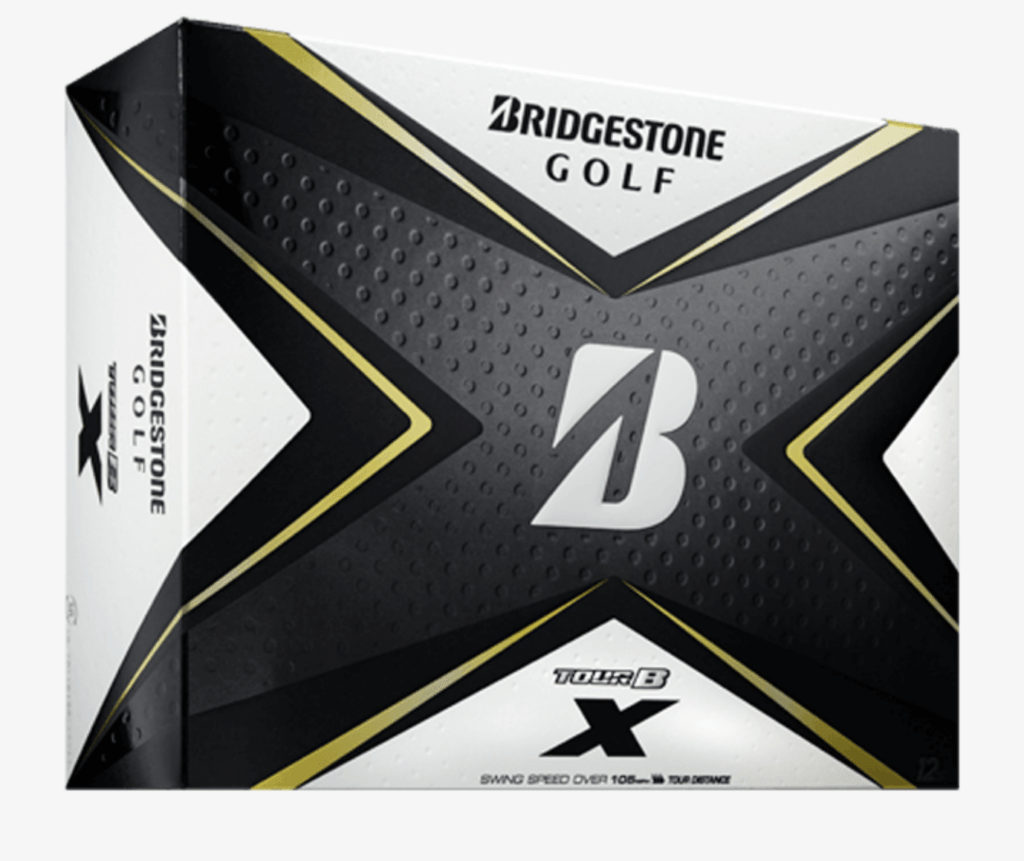 Bridgestone Tour B X - Our pick for best low spin golf balls